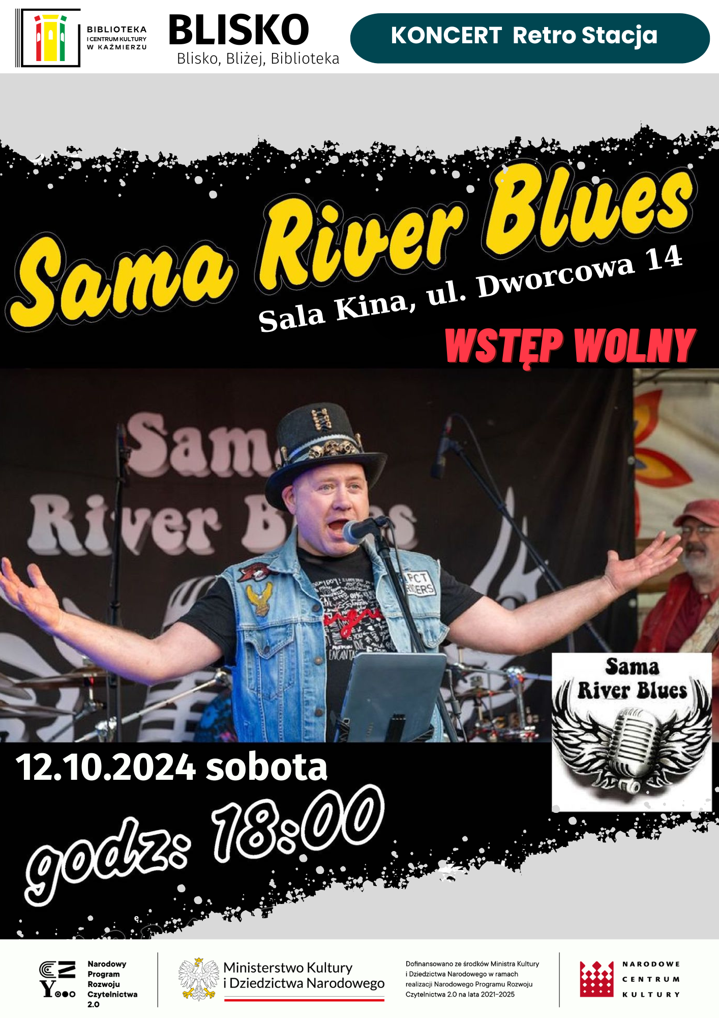 Koncert zespołu Sama River Blues!