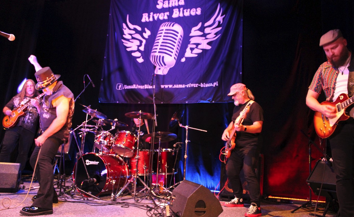 Koncert Sama River Blues – Bluesowa Noc w Kaźmierzu