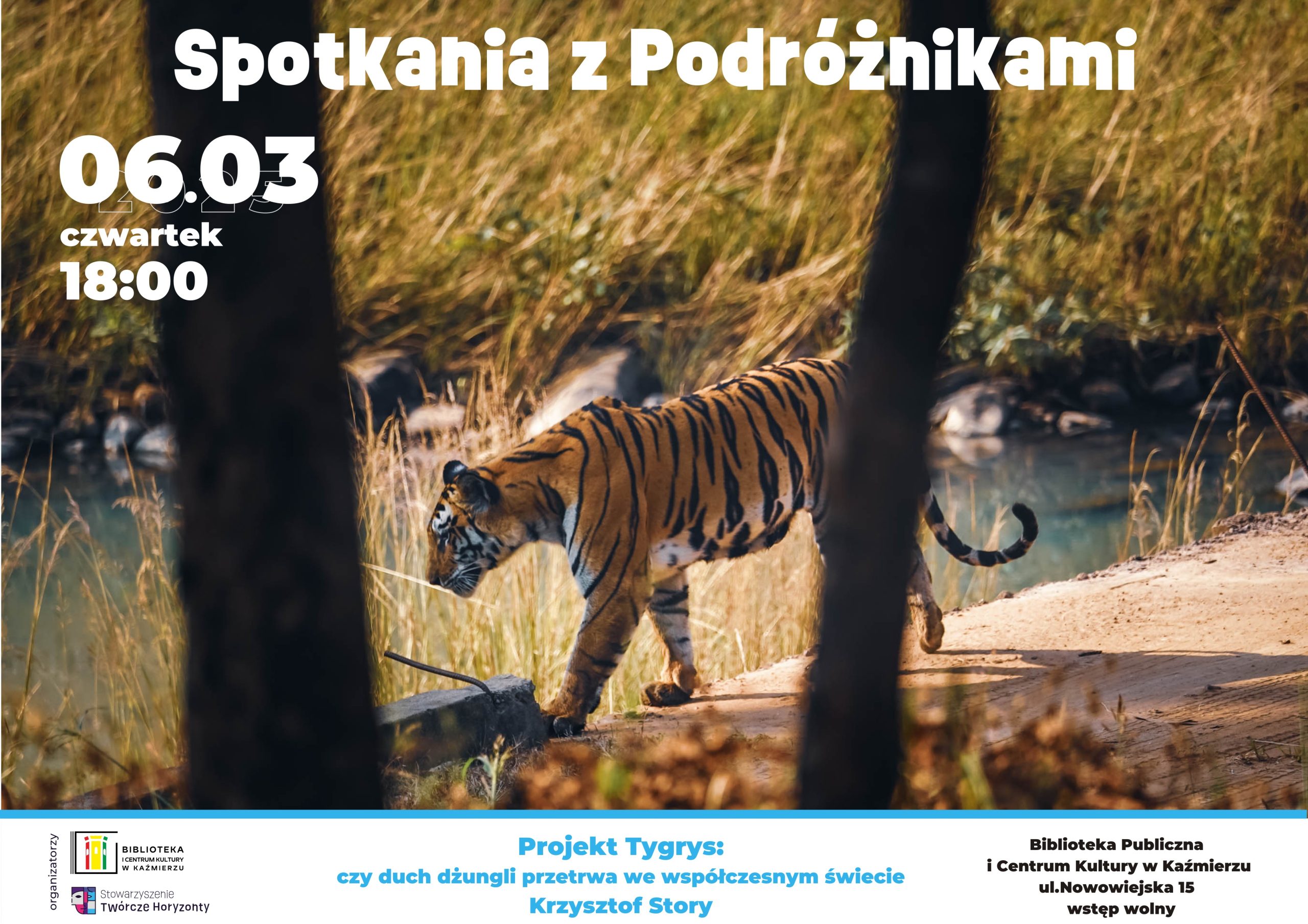 Spotkanie z podróżnikiem – PROJEKT TYGRYS