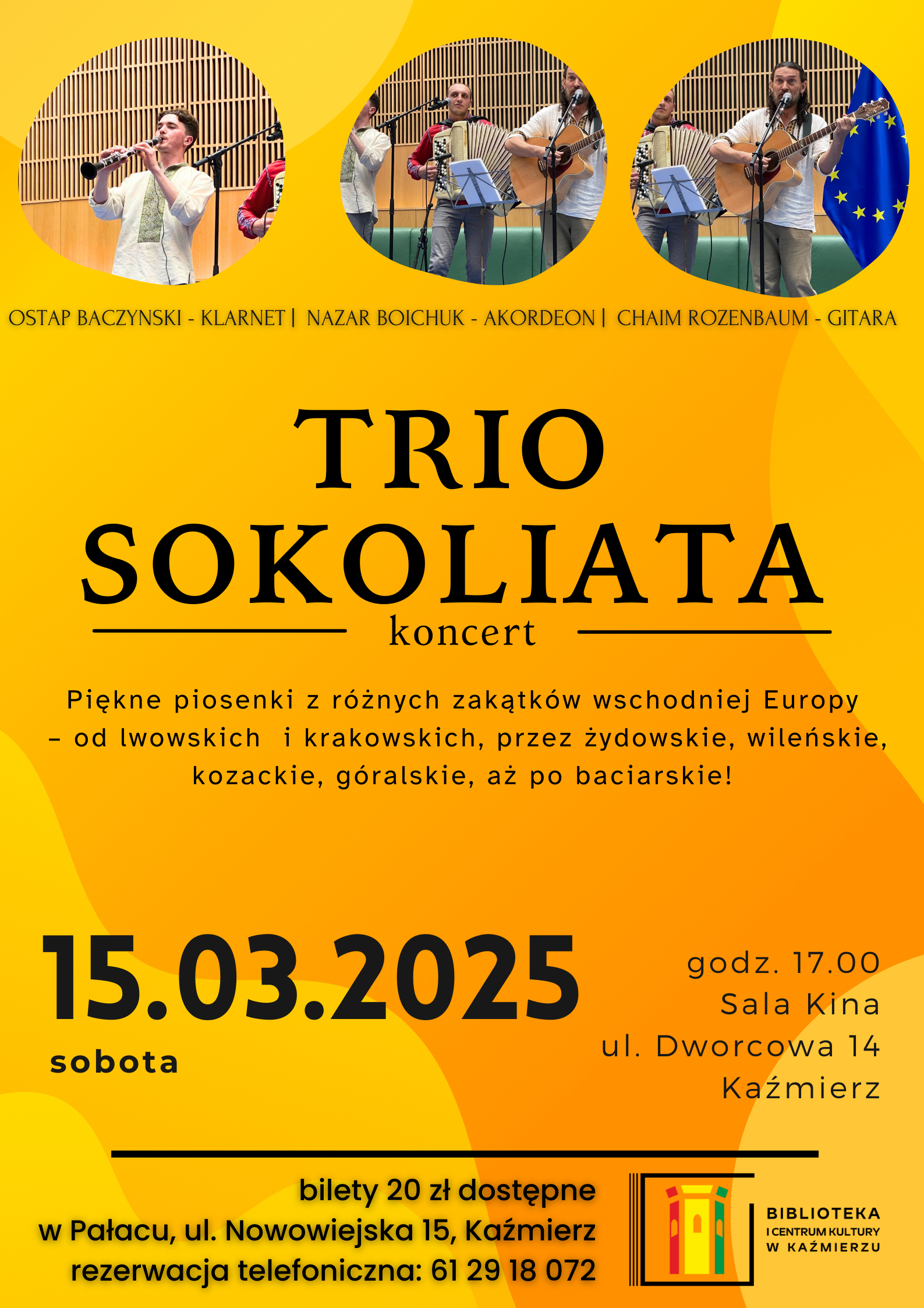 Koncert Trio Sokoliata