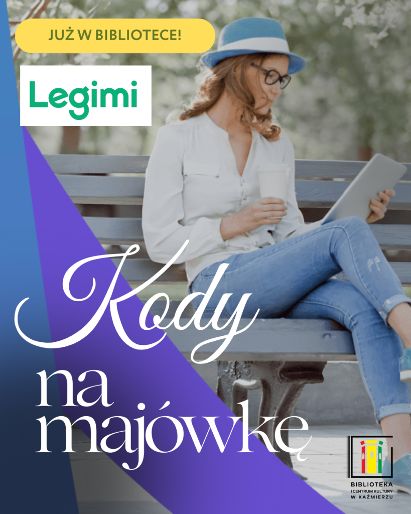 Kody na majówkę już w bibliotece Legimi