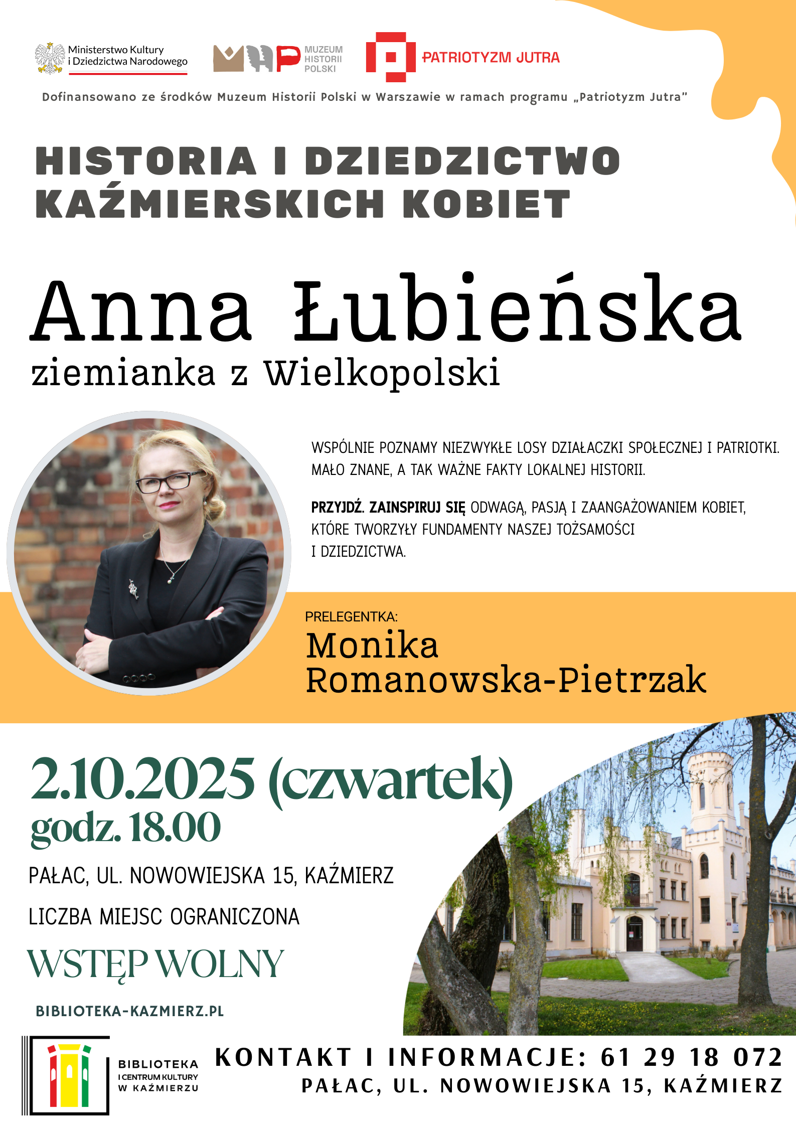 Anna Łubieńska ziemianka z Wielkopolski