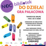 Zapraszamy do udziału w wyjątkowej GRZE PAŁACOWEJ! 17 października 2025 (piątek) od godziny 17:00 do 20:30 Pałac, ul. Nowowiejska 15, Kaźmierz Tworzycie grupę (maks. 5 osób) Dzwonicie do biblioteki 61 29 18 072 i rezerwujecie godzinę Przyjeżdżacie 5 minut wcześniej – i zaczynamy zabawę! Mile widziane stroje nawiązujące do dzieł sztuki – niech klimat będzie jeszcze bardziej wyjątkowy. Liczba miejsc ograniczona – nie zwlekajcie z zapisami! Do dzieła!