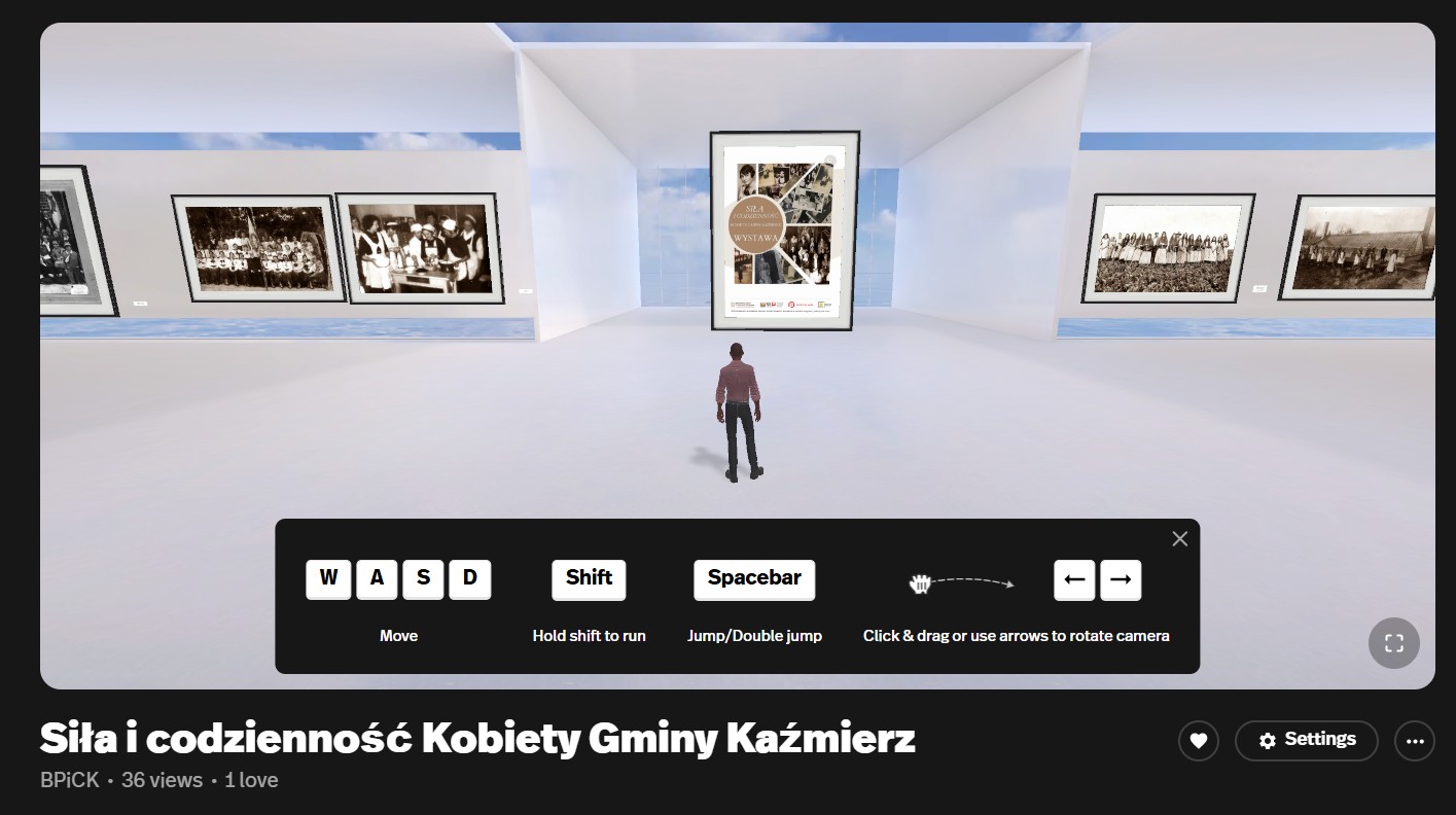 Wirtualna galeria „Historia i dziedzictwo kaźmierskich kobiet”