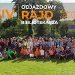 na powietrzu XIV odjazdowy rajd bibliotekarza